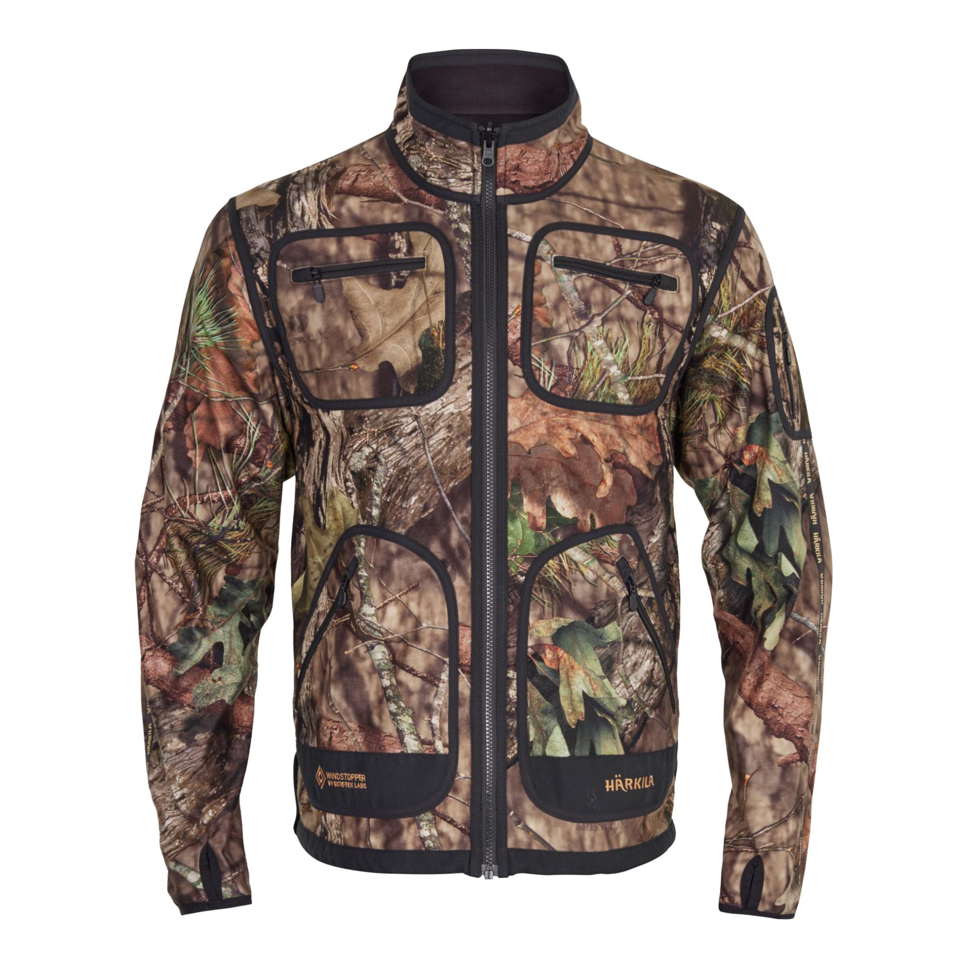 Härkila Mossy Kamko WSP Fleecejacke - MossyOak®Break-up Country®/Black -