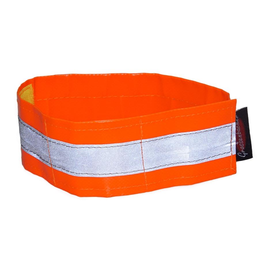 Beat Grossenbacher Leuchthalsband Charly - Orange -