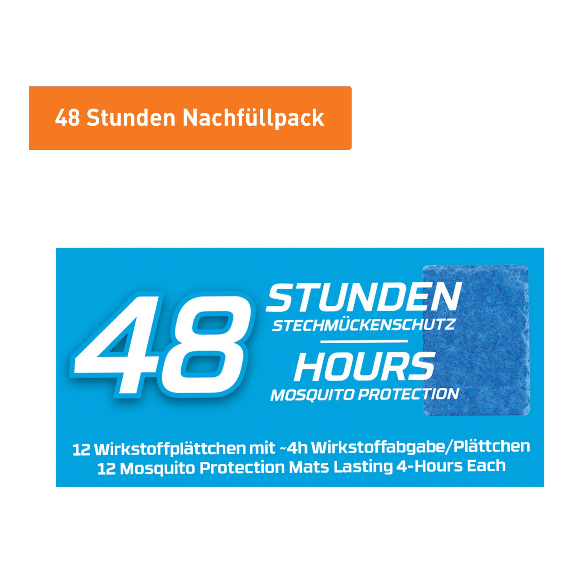 Thermacell Mückenschutz Nachfüllpack Backpacker 48 Stunden M-48 - Glacier-deepsea -