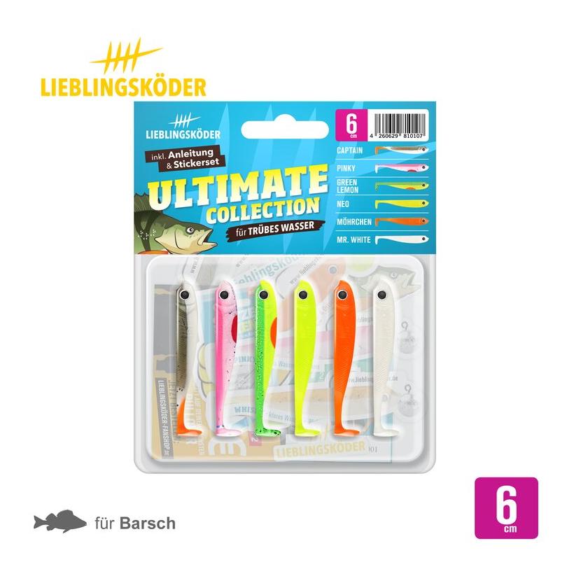 Lieblingsköder Ultimate Collection trübes Wasser - Gummiköder-Set