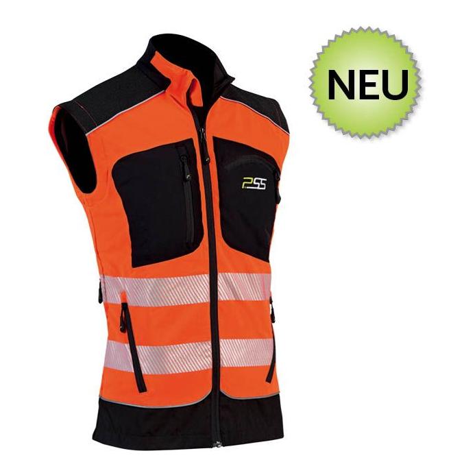 PSS X-treme Vario Funktionsjacke EN20471 - orange/schwarz