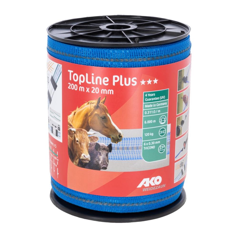 AKO Weidezaunband TopLine Plus - Glacier-deepsea -