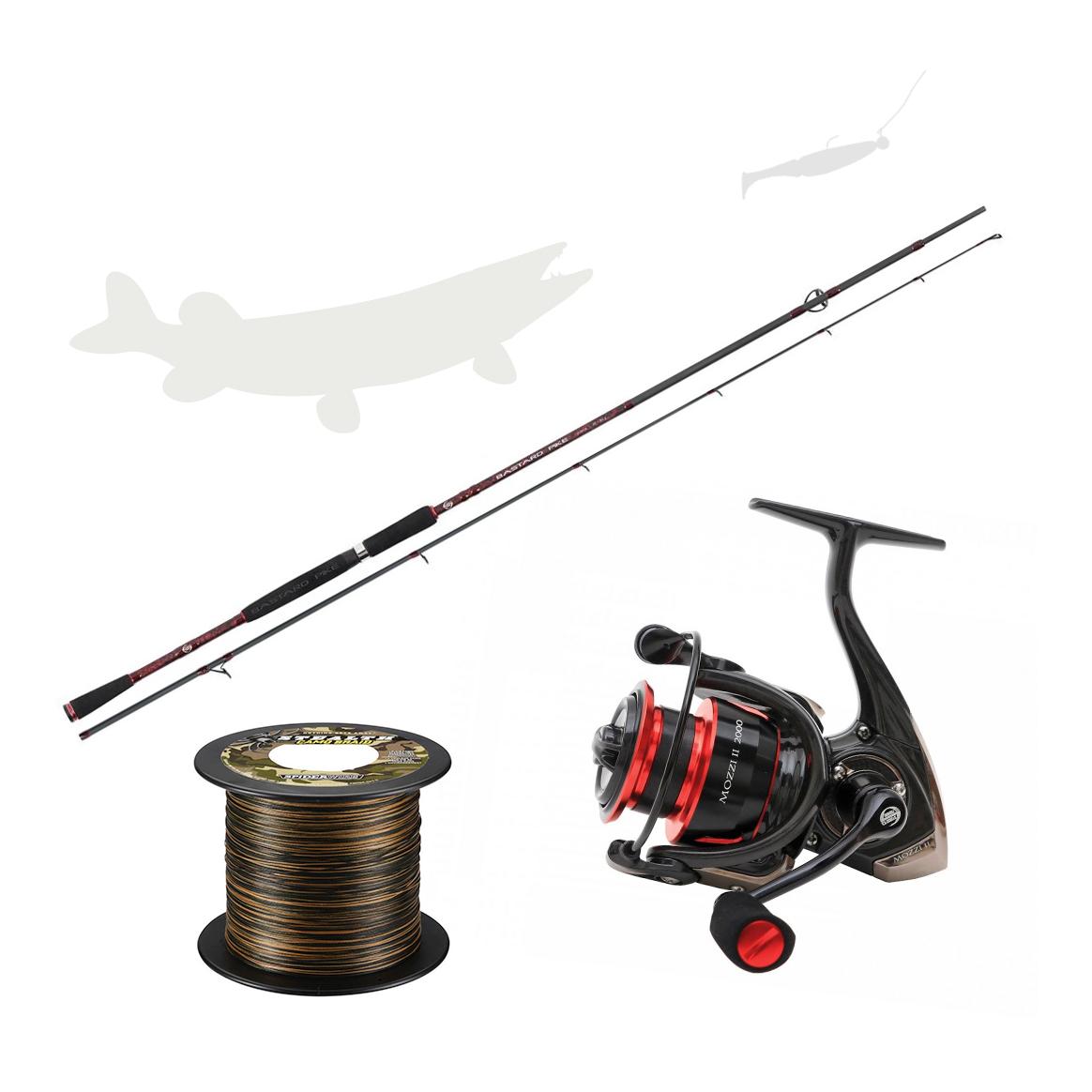 Stucki Fishing Hecht Spin Combo - Bundle