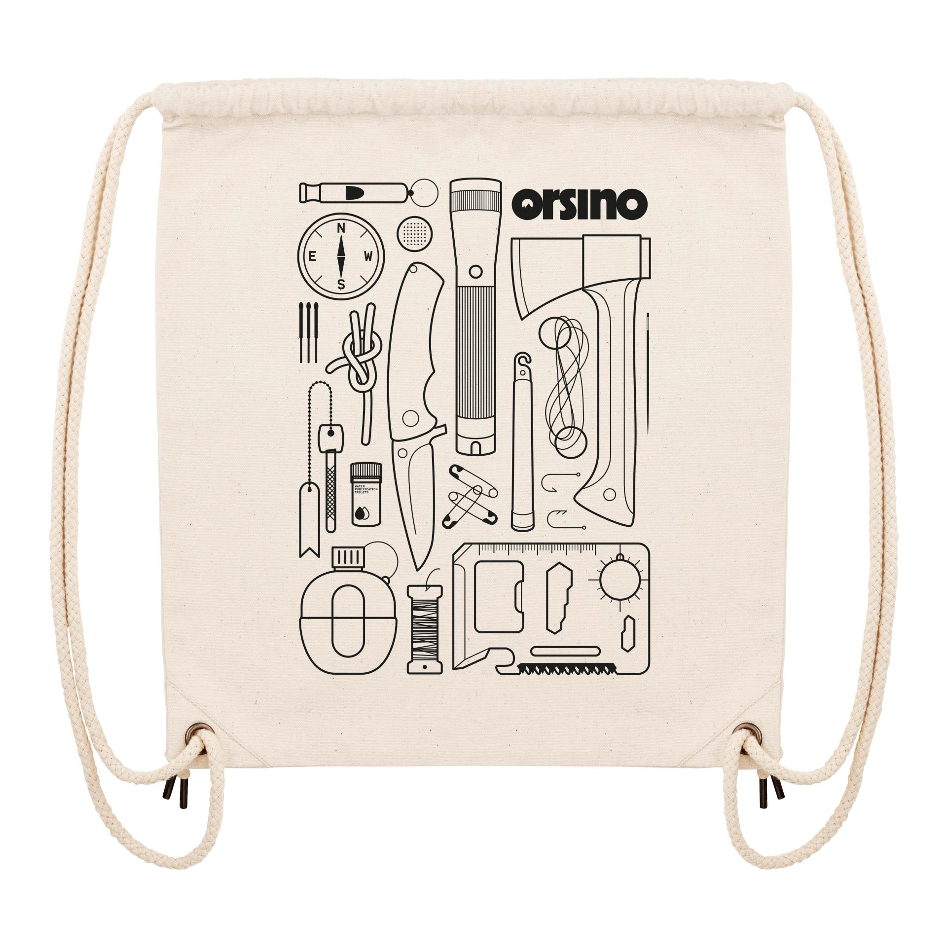 orsino Outdoor Tools Leisure Bag - Natural -