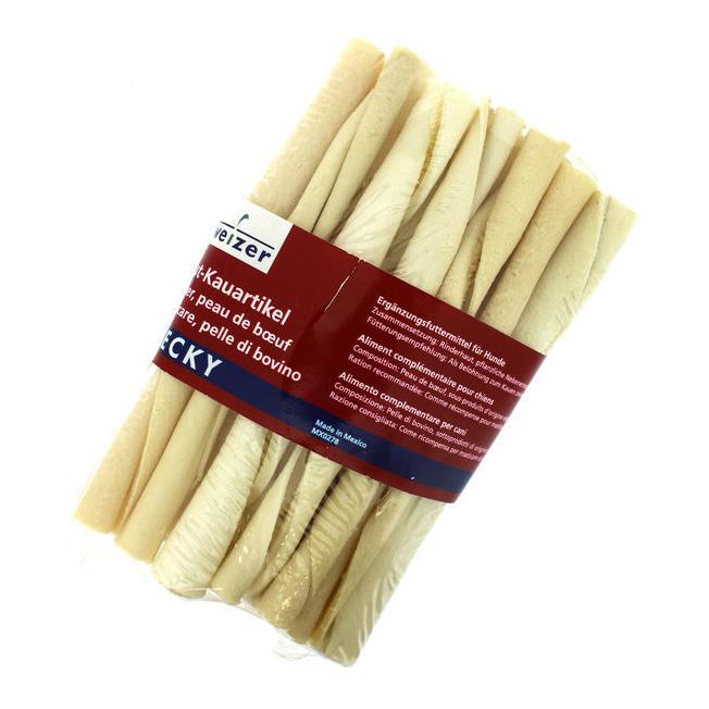 LECKY TwistSticks Kauartikel vom Rind 12.5 cm 20 Stk - Natur -