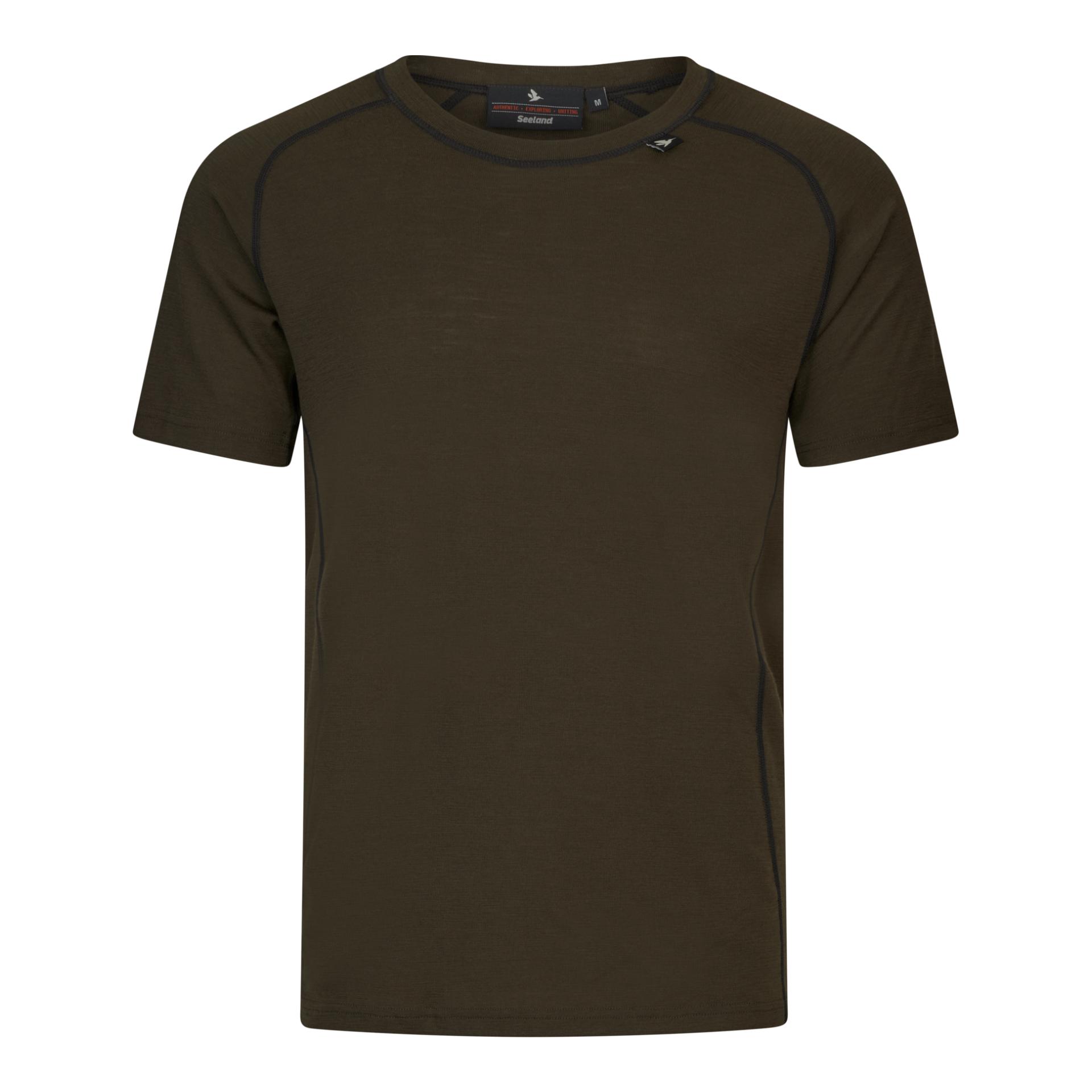 Seeland Apex Merino T-Shirt - Pine Green -