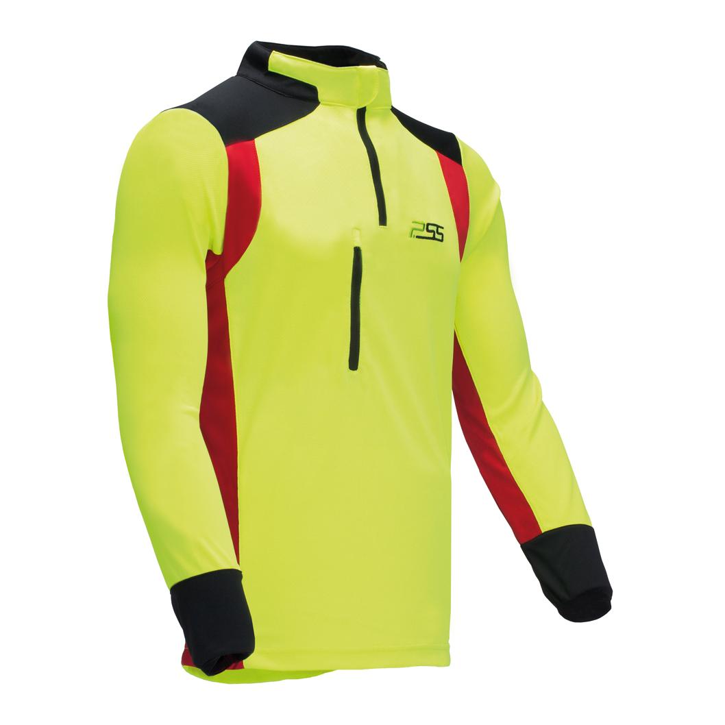 PSS X-treme Skin Funktionsshirt langarm - gelb/rot