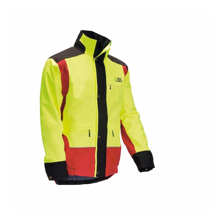 PSS X-treme Rain Regenjacke - gelb/rot