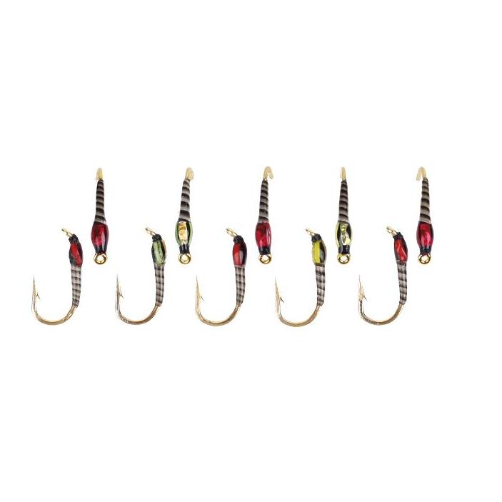 Stucki Fishing 525736 - 5 Nymphen Model 16 - Hegene