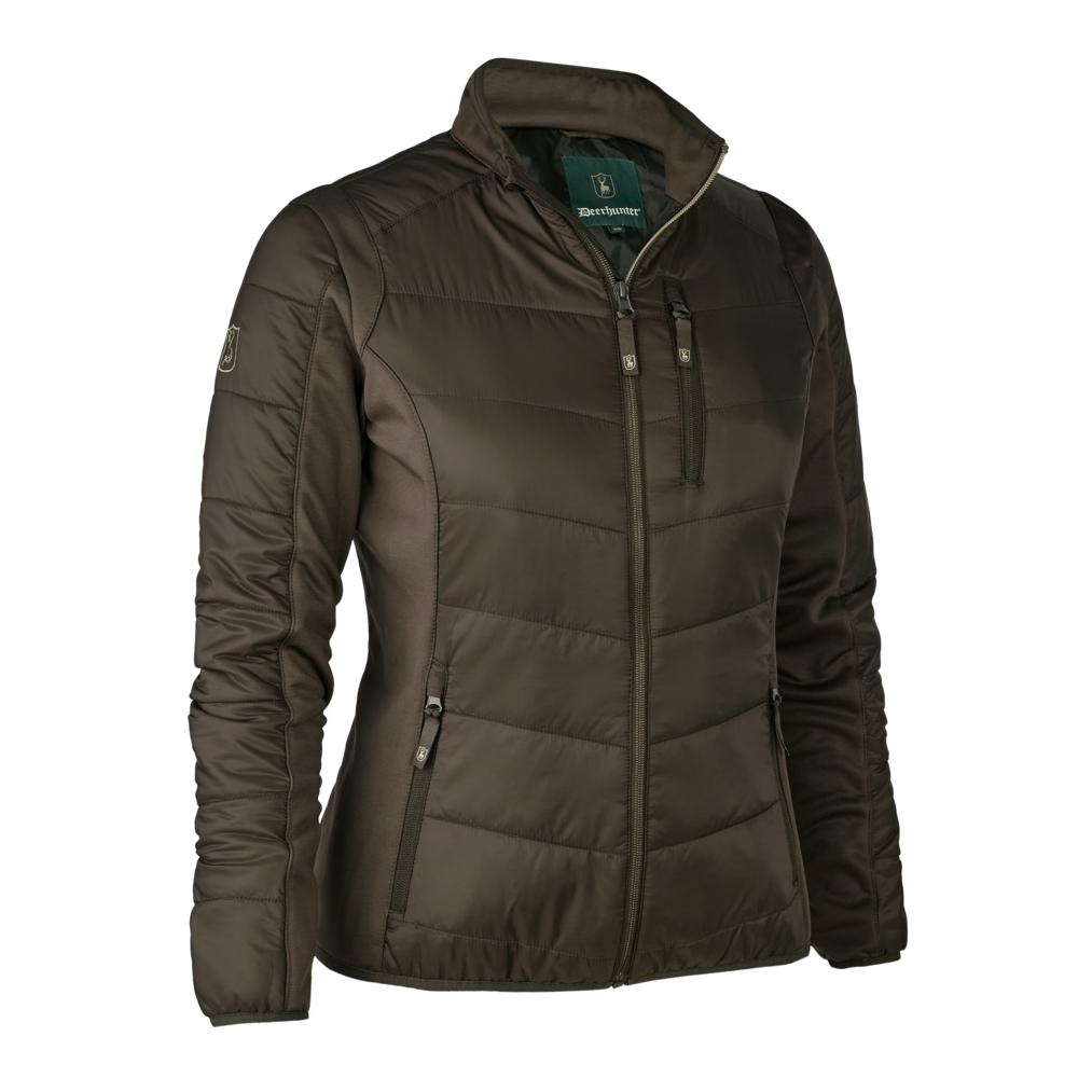 Deerhunter Heat Wattierte Jacke Damen - Wood -