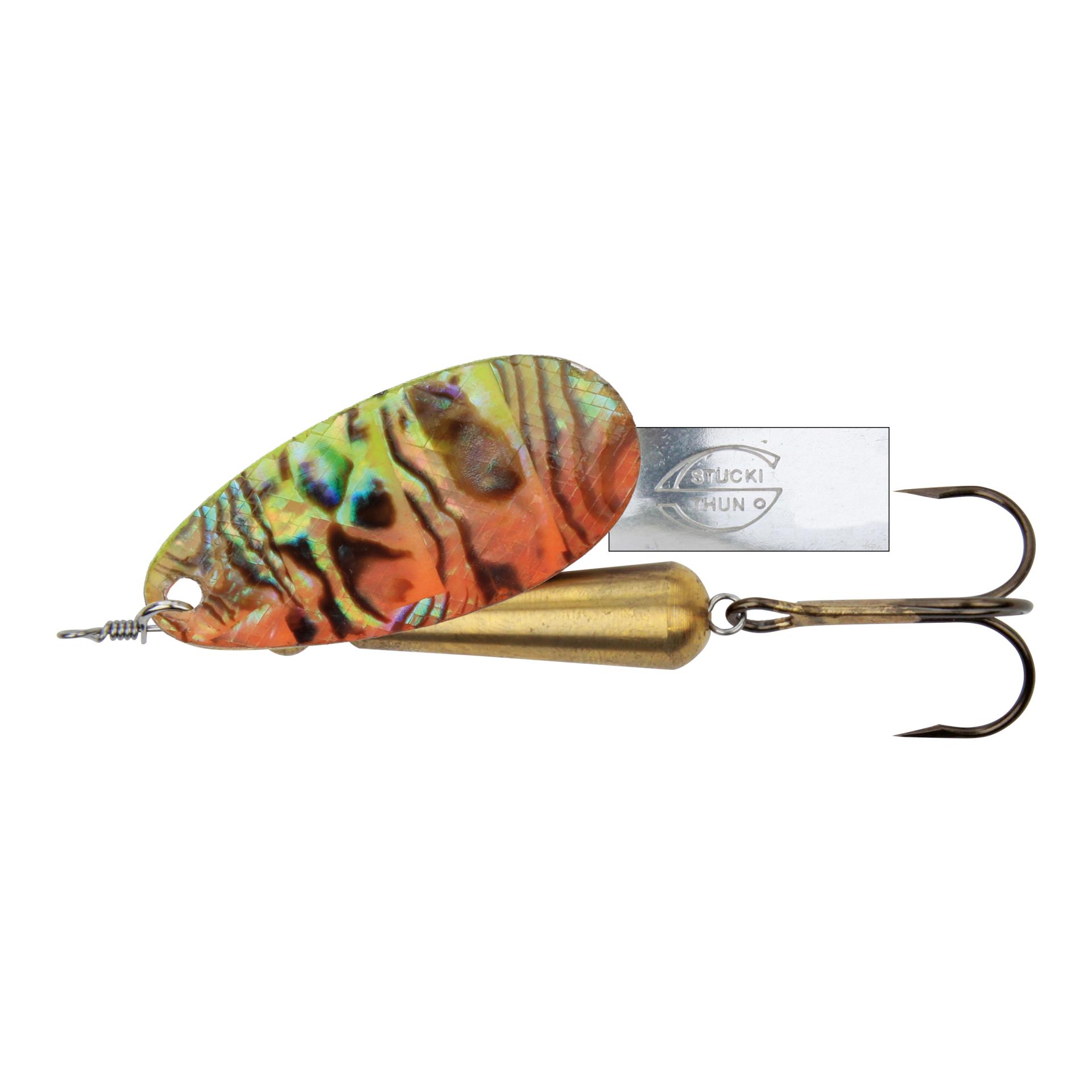 Stucki Fishing Brauen Pearl II Natur-Orange - Spinner