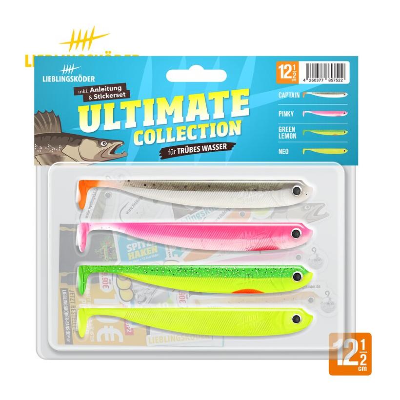 Lieblingsköder Ultimate Collection trübes Wasser - Gummiköder-Set