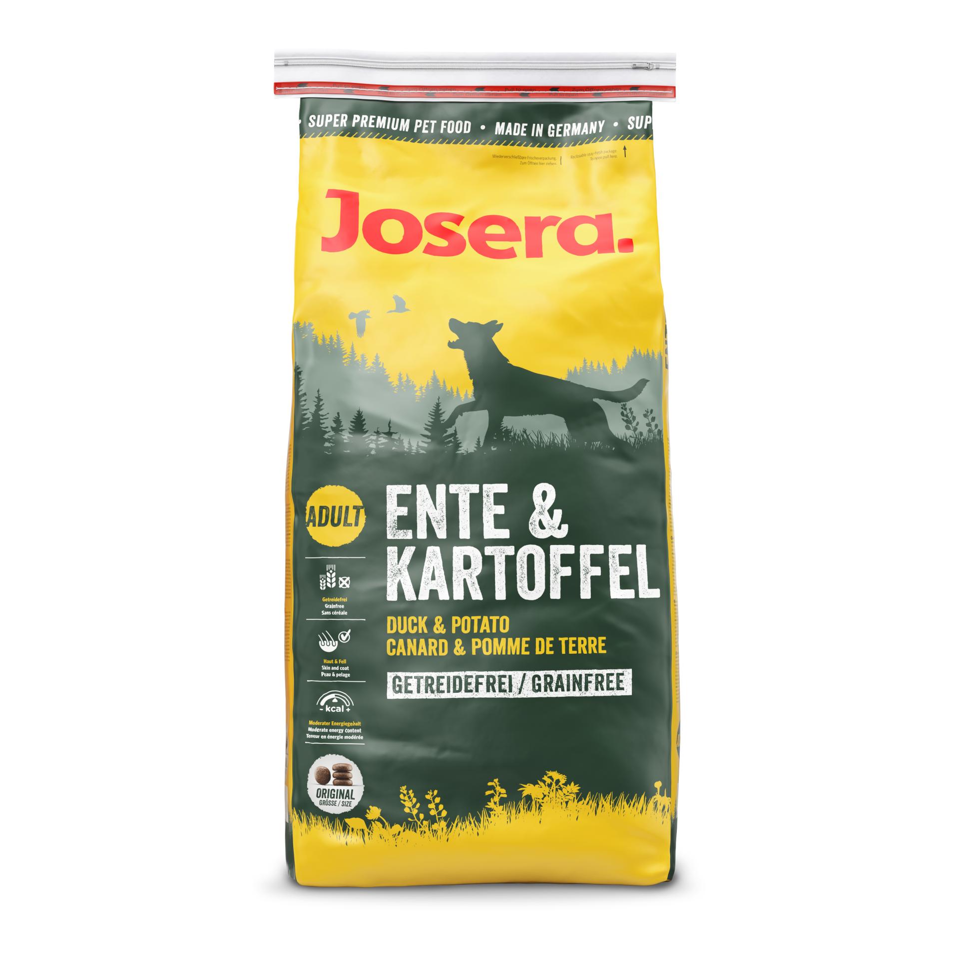 Josera Ente und Kartoffel Trockenfutter - Natur -