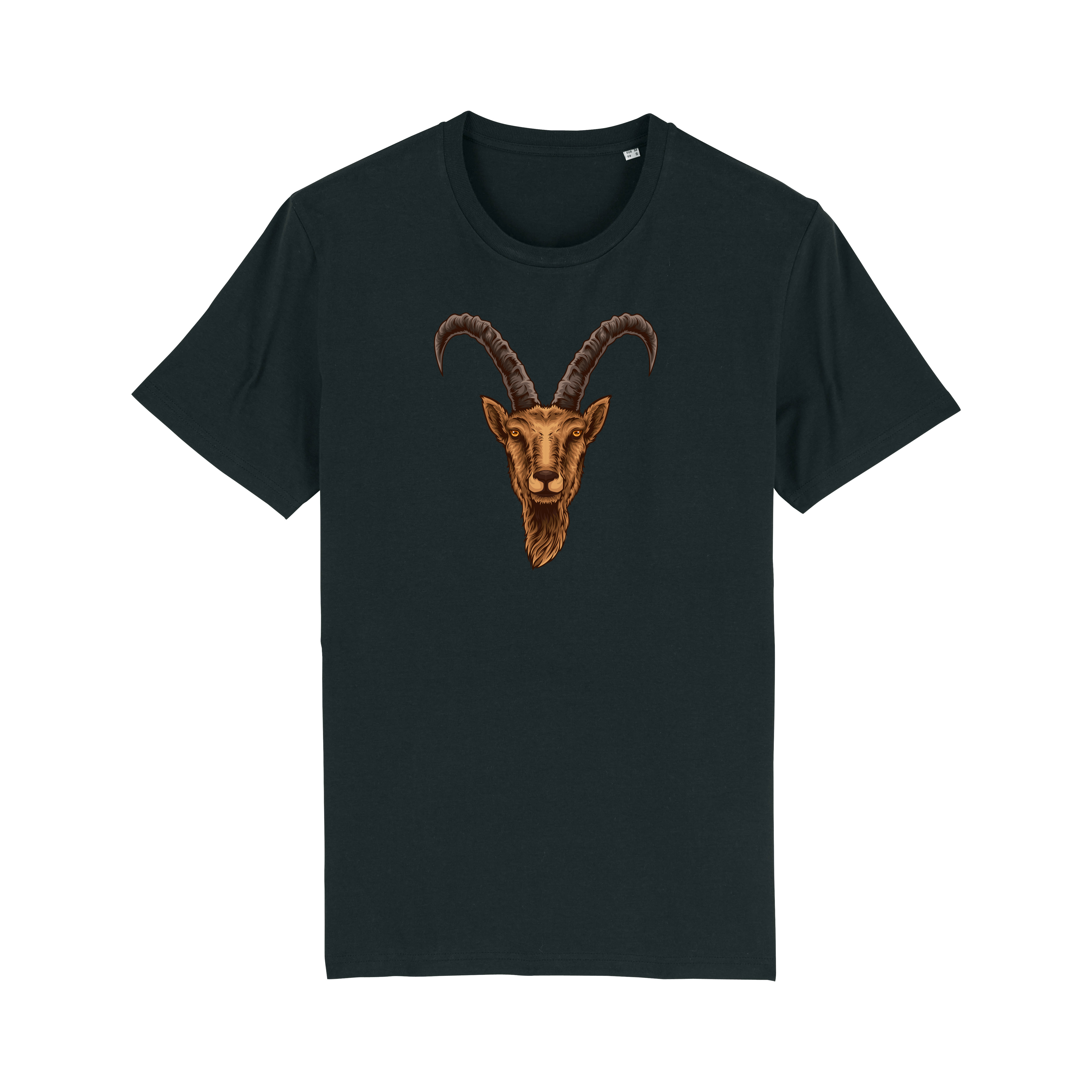 orsino Bio T-Shirt Steinbock - Black -