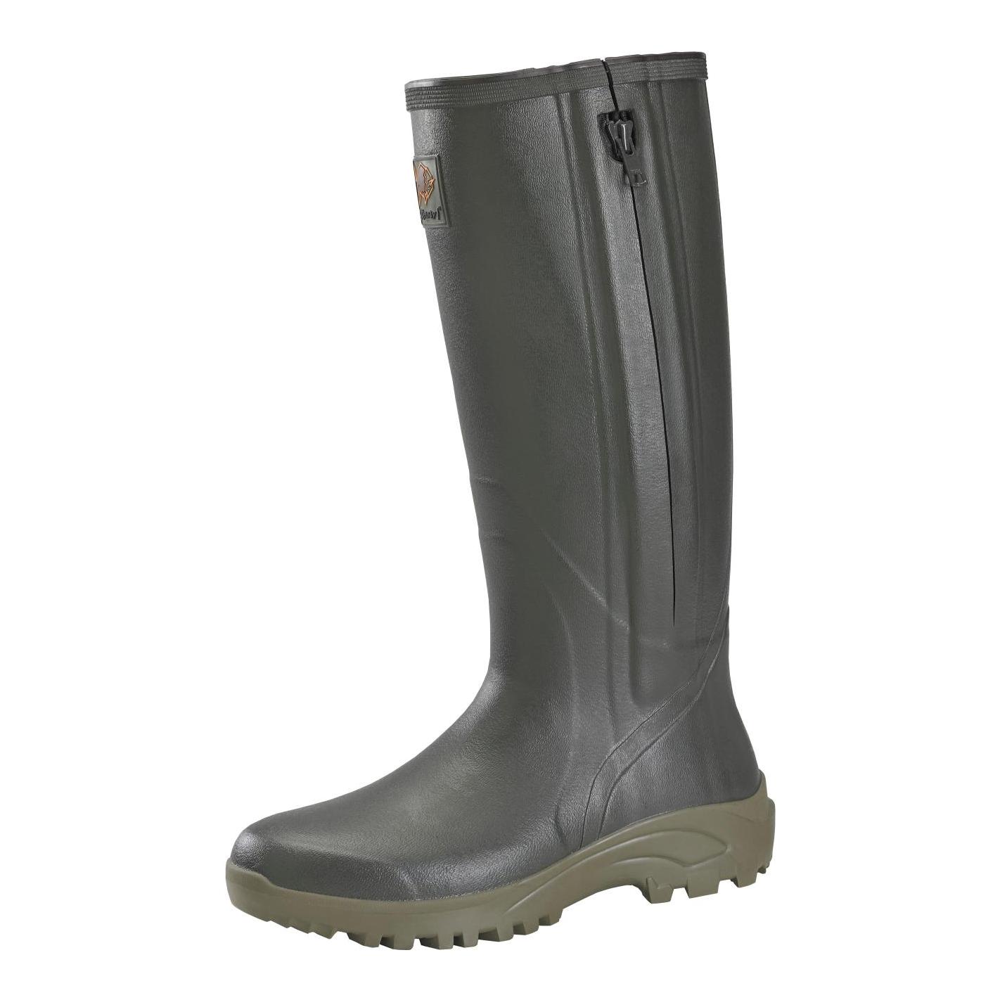 Gateway1 Gummistiefel Field Master 18" 4mm side-zip - khaki