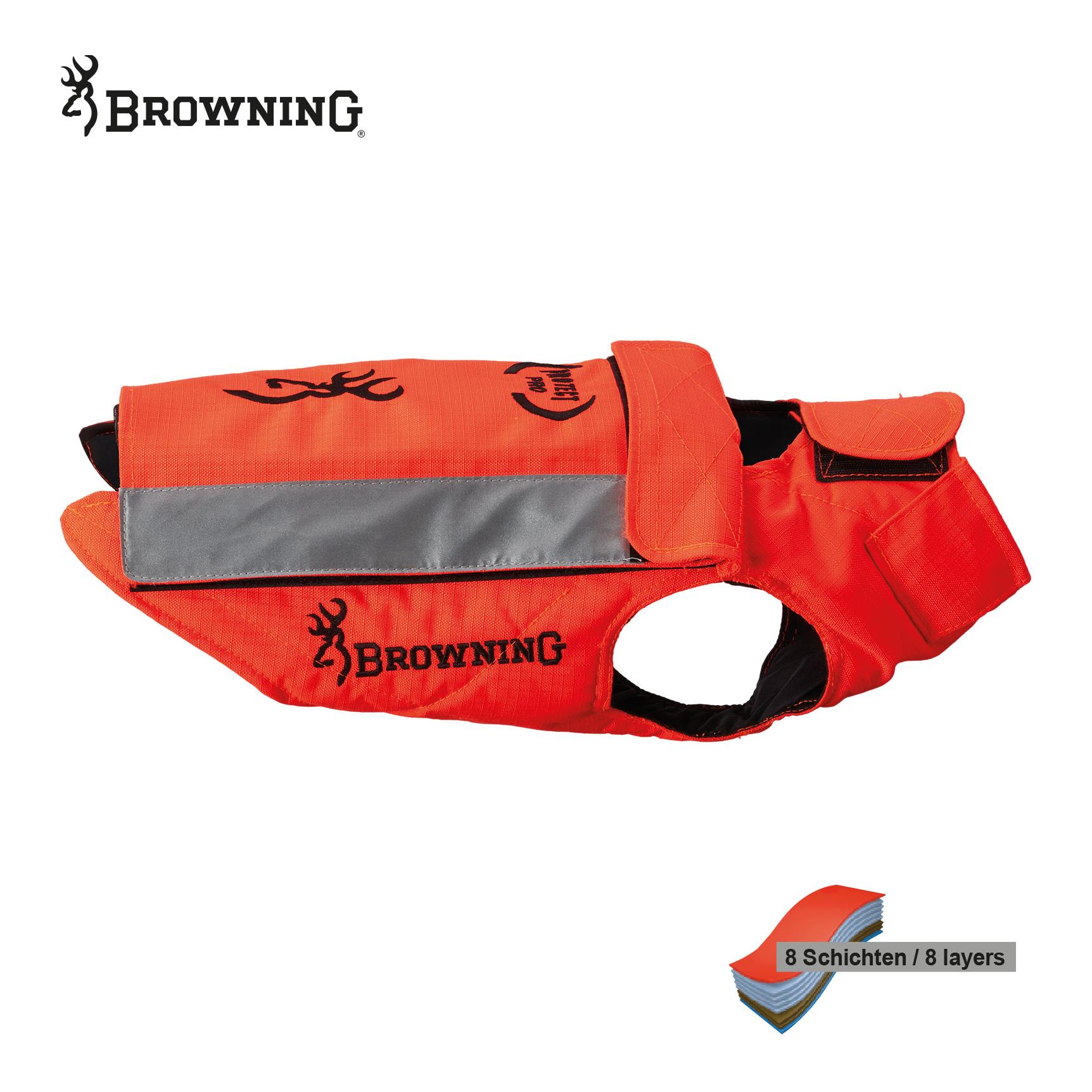 Browning Hundeschutzweste Protect Pro - Orange -