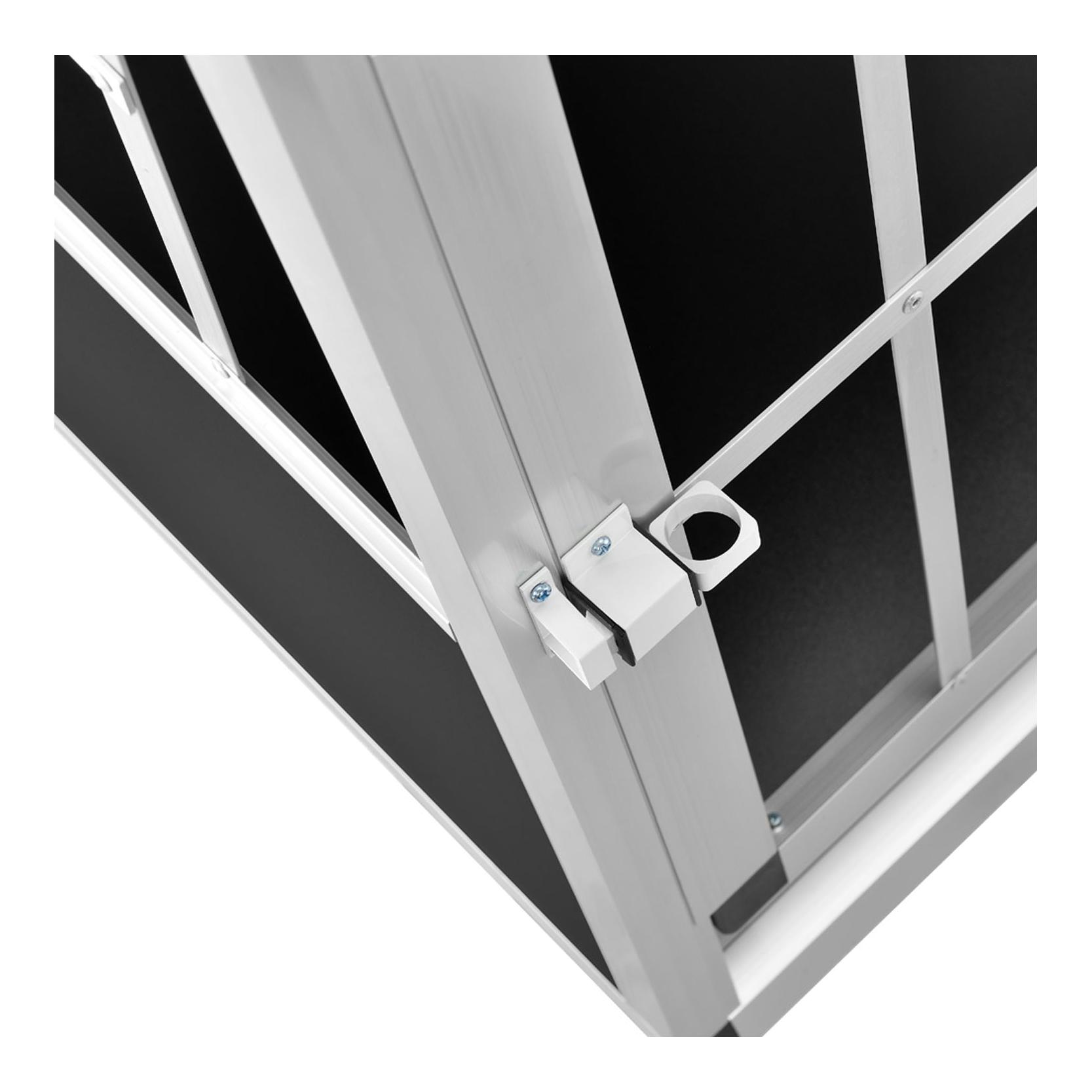 Hundetransportbox aus Aluminium Grösse L-XL