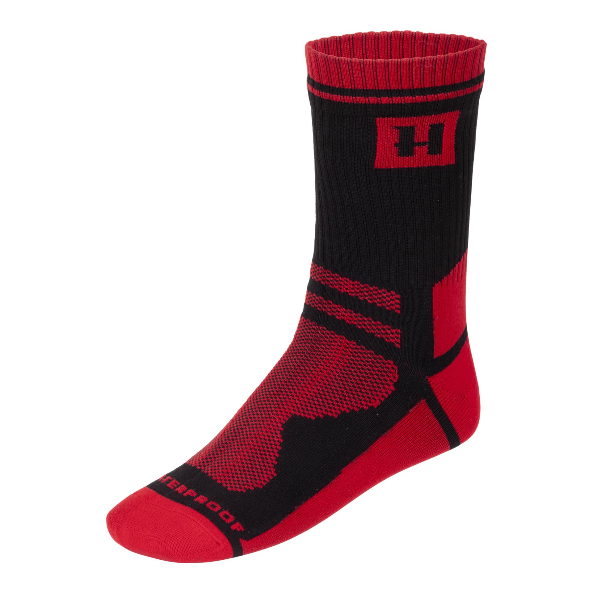 Härkila Waterproof Socken - Red/Black -