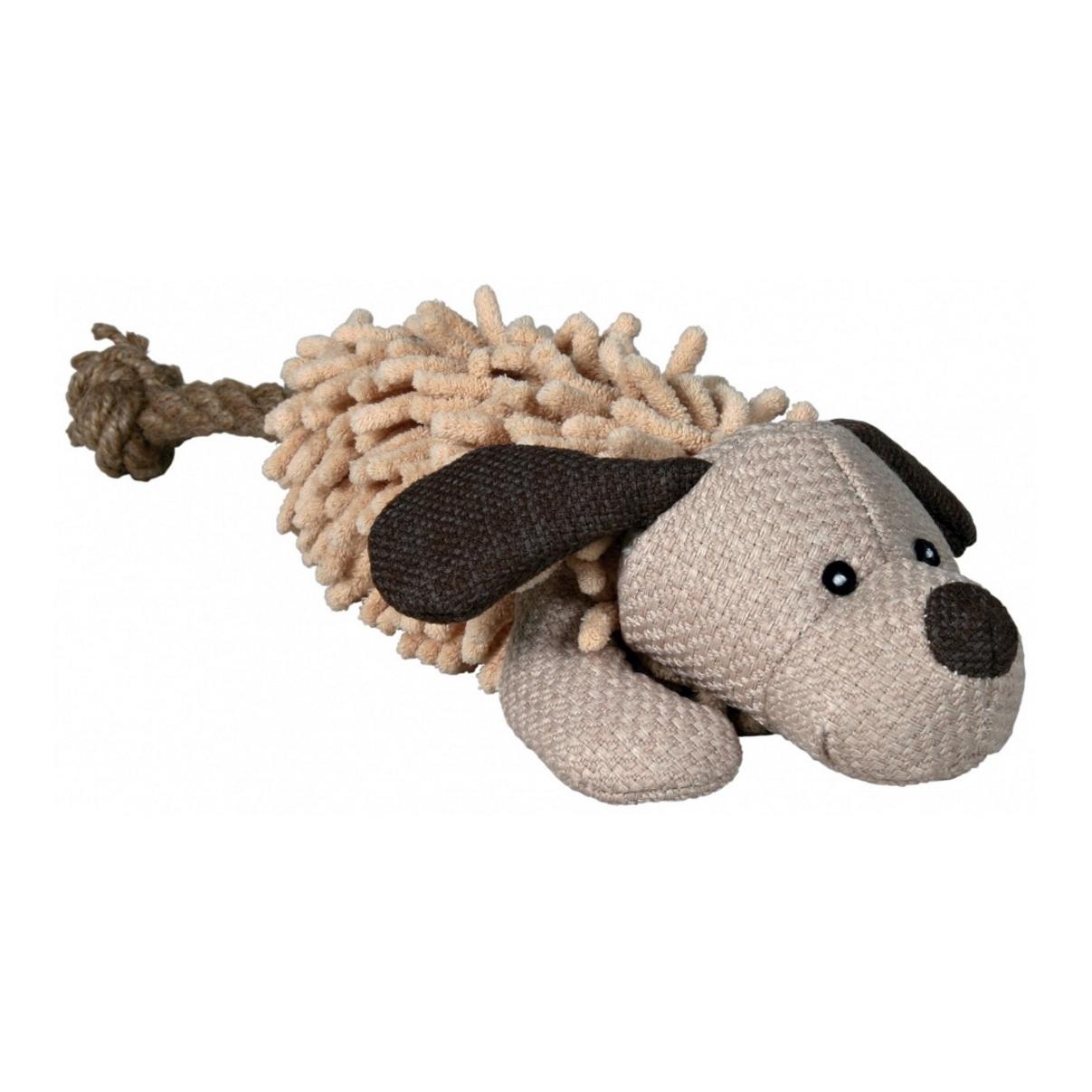 TRIXIE Hundespielzeug Plüschtier Hund 30 cm - Beige / Nude -