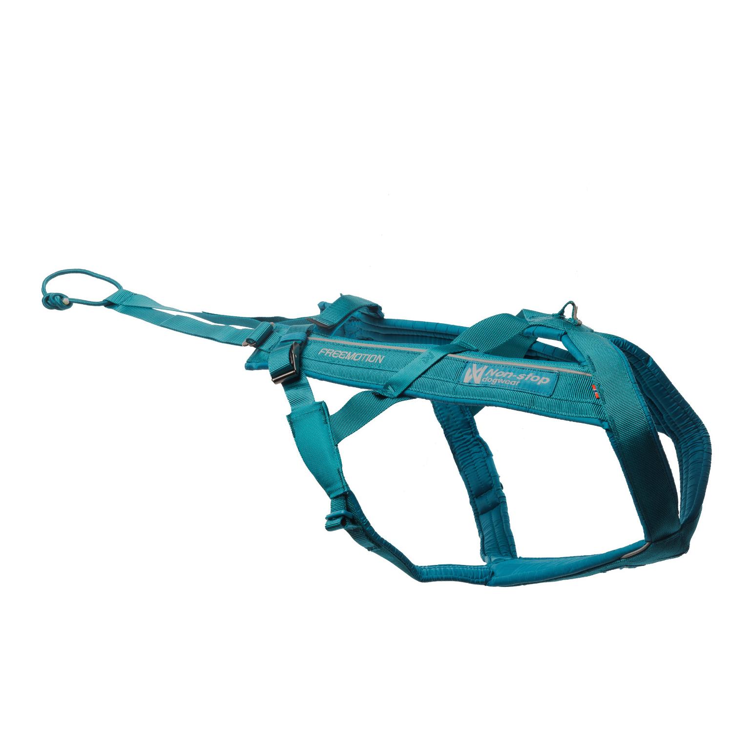 Non-stop Dogwear Zuggeschirr Freemotion Harness 5.0 - Teal -