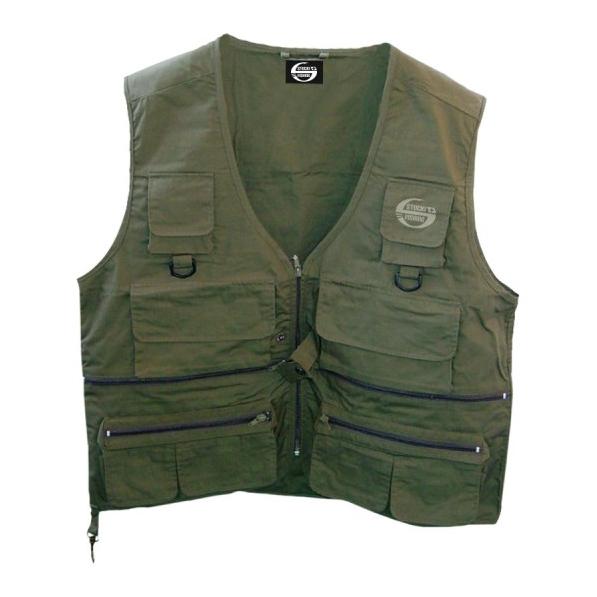 Stucki Fishing Gilet Stucki Grün