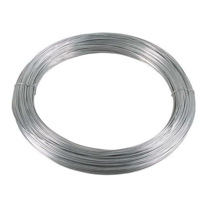 Hauptner Glattdraht - 5 kg Ring - Silber -