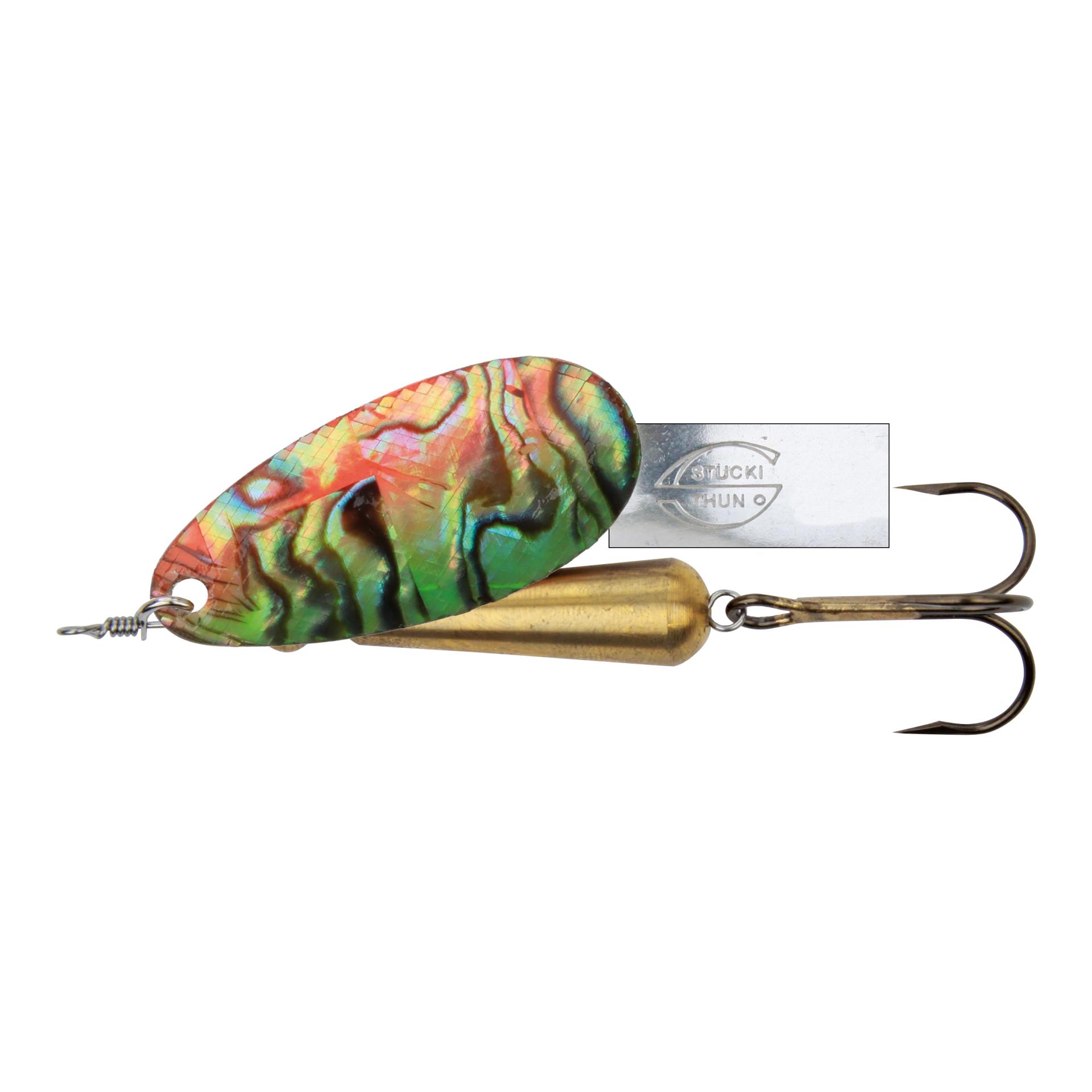 Stucki Fishing Brauen Pearl II Rainbow Pearl - Spinner