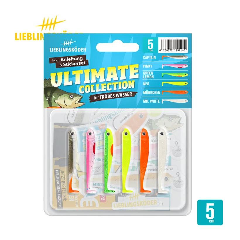 Lieblingsköder Ultimate Collection trübes Wasser - Gummiköder-Set