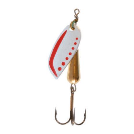 Stucki Fishing Brauen silber/rot - Spinner