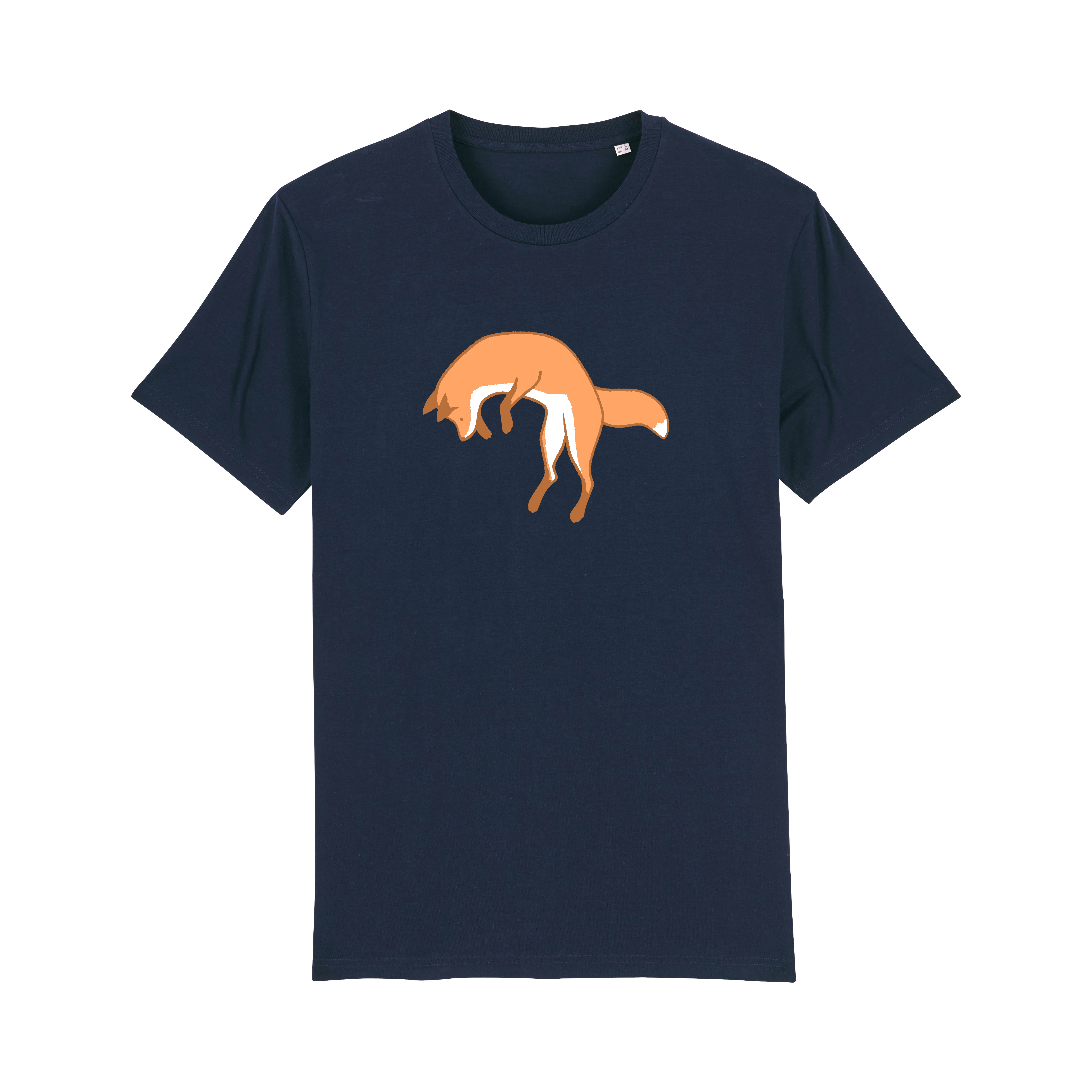 orsino Fuchsjagd Bio T-Shirt - French Navy -