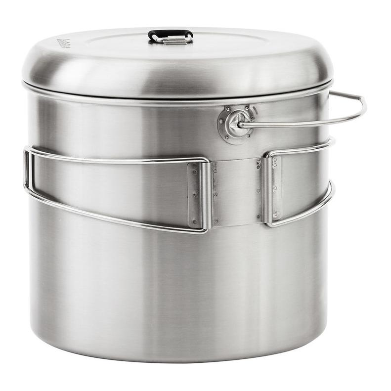 Solo Stove Pot 4000 Edelstahltopf - Grau -