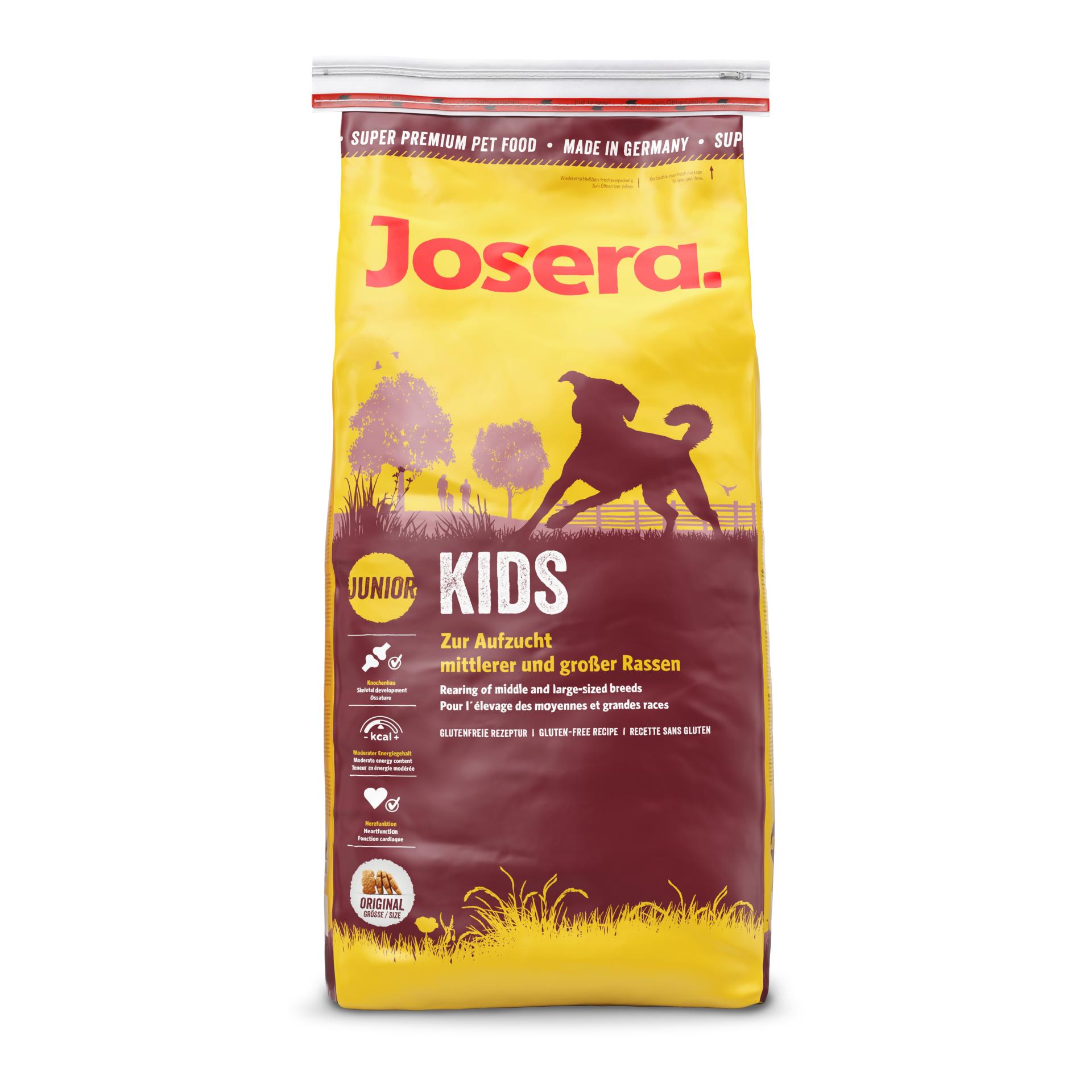 Josera Kids Trockenfutter für Welpen - Gelb -