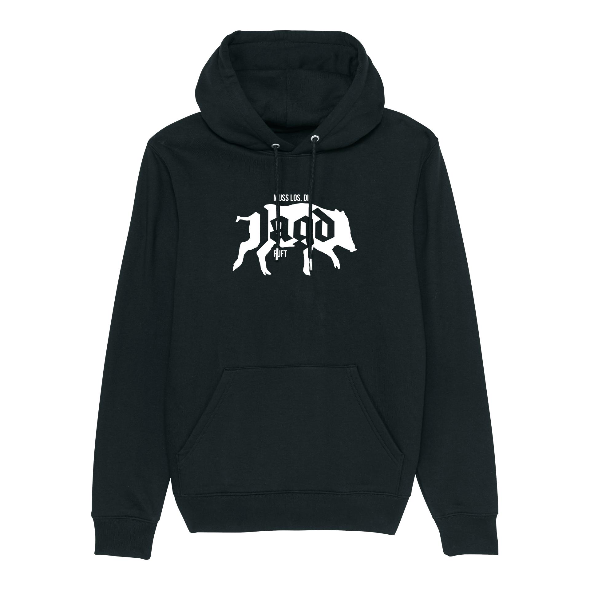 orsino Hoodie Die Jagd ruft – Wildschwein - Black -