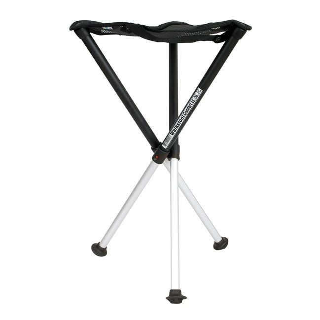 Walkstool Dreibeinhocker/Klappstuhl - Schwarz -