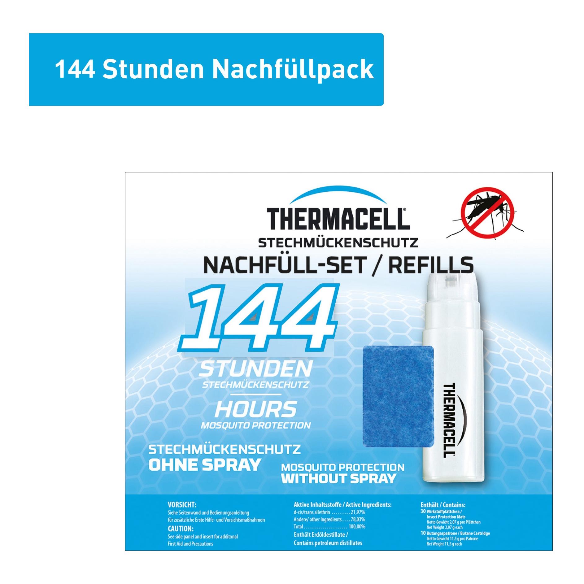 Thermacell Nachfüllset 144 Stunden R-10+
