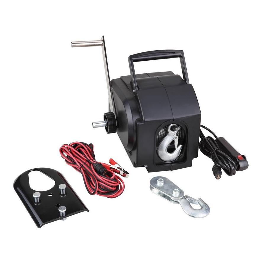 Güde Elektroseilwinde 1200 / 12 V - Schwarz -