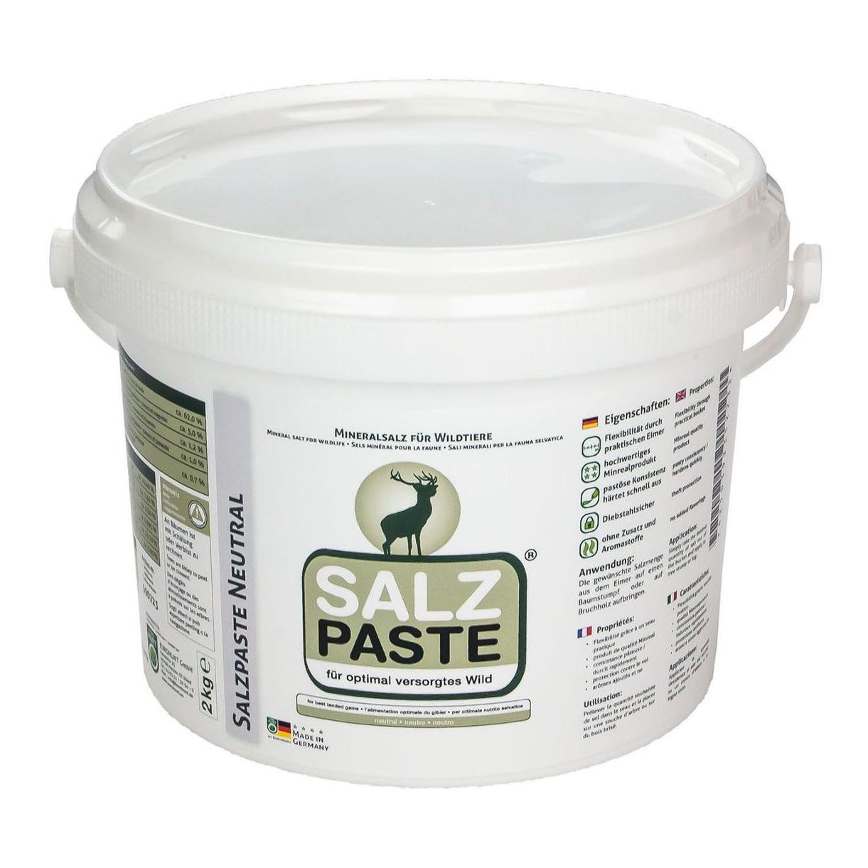 EUROHUNT Salzpaste 2 kg Eimer - neutral