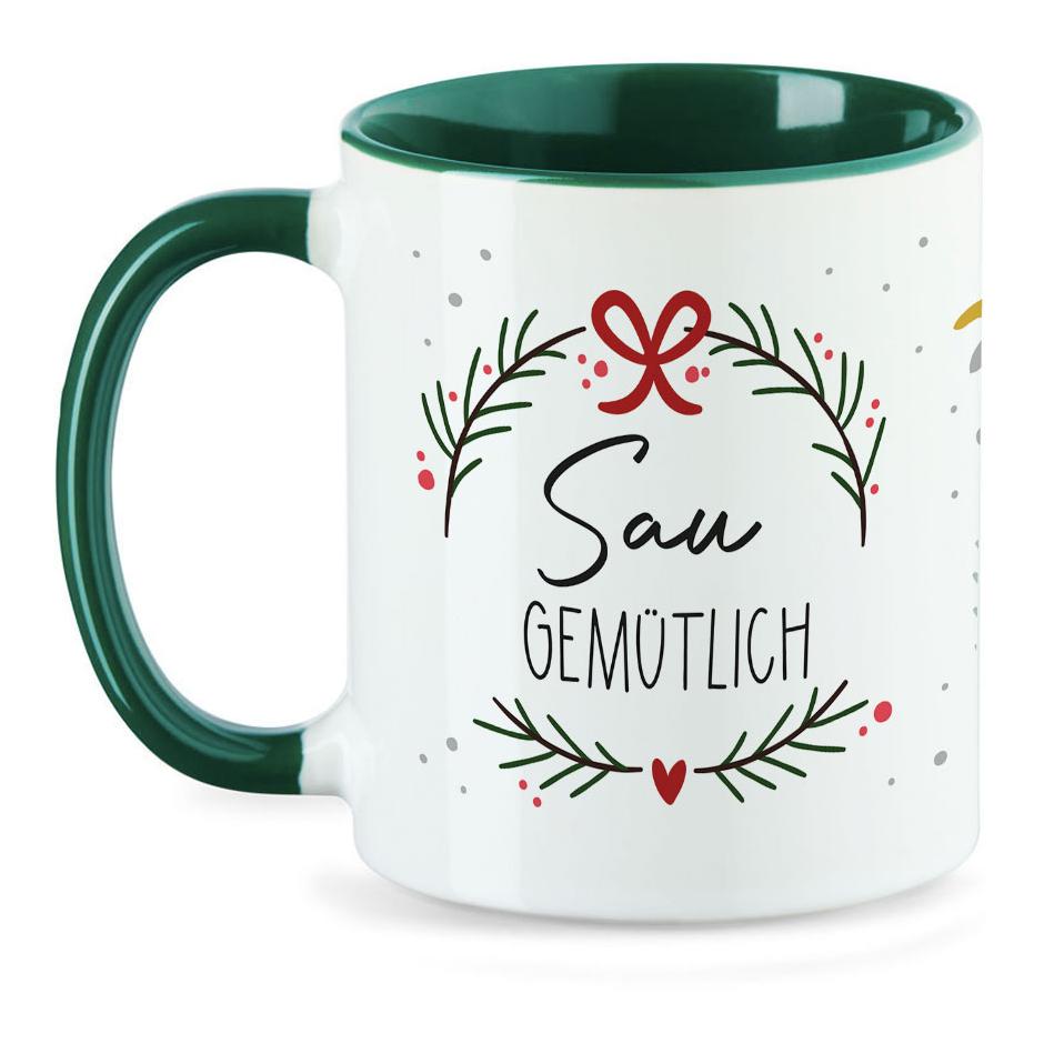 Hauptner Jagd Tasse - Sau gemütlich