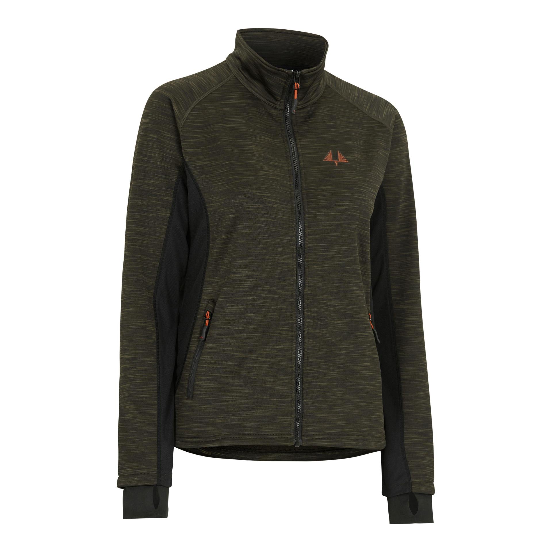 Swedteam Ultra W Sweater Full-zip - Hunting Green -