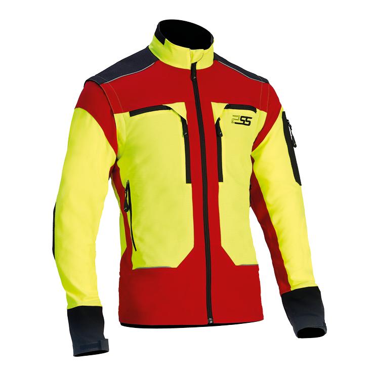 PSS X-treme Vario Funktionsjacke - rot/gelb