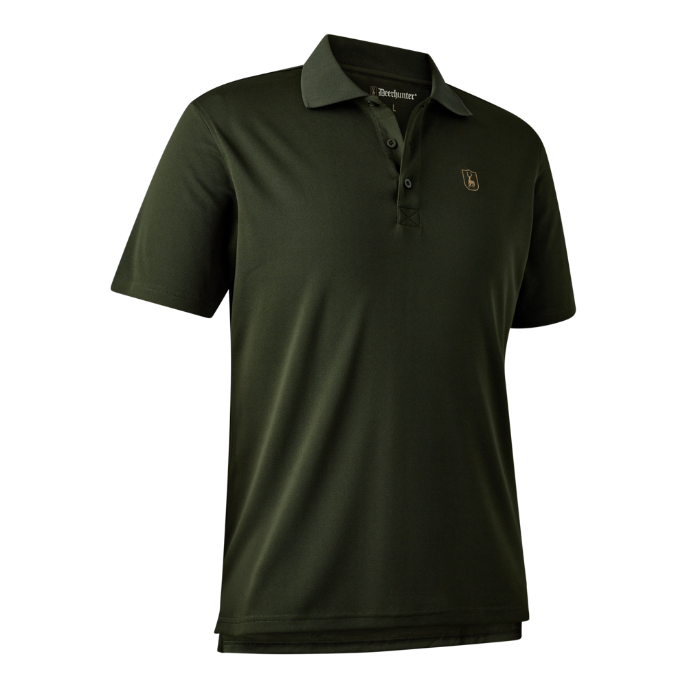 Deerhunter Climate Polo Shirt 37.5® Technologie - Forest Ember -