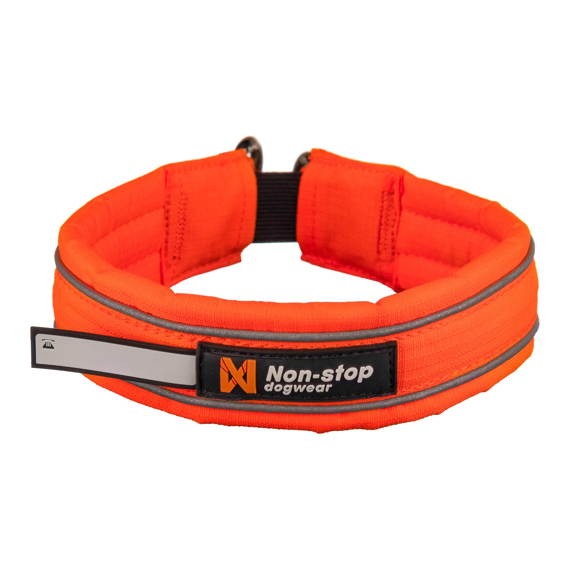 Non-stop Dogwear Safe Collar - Orange -