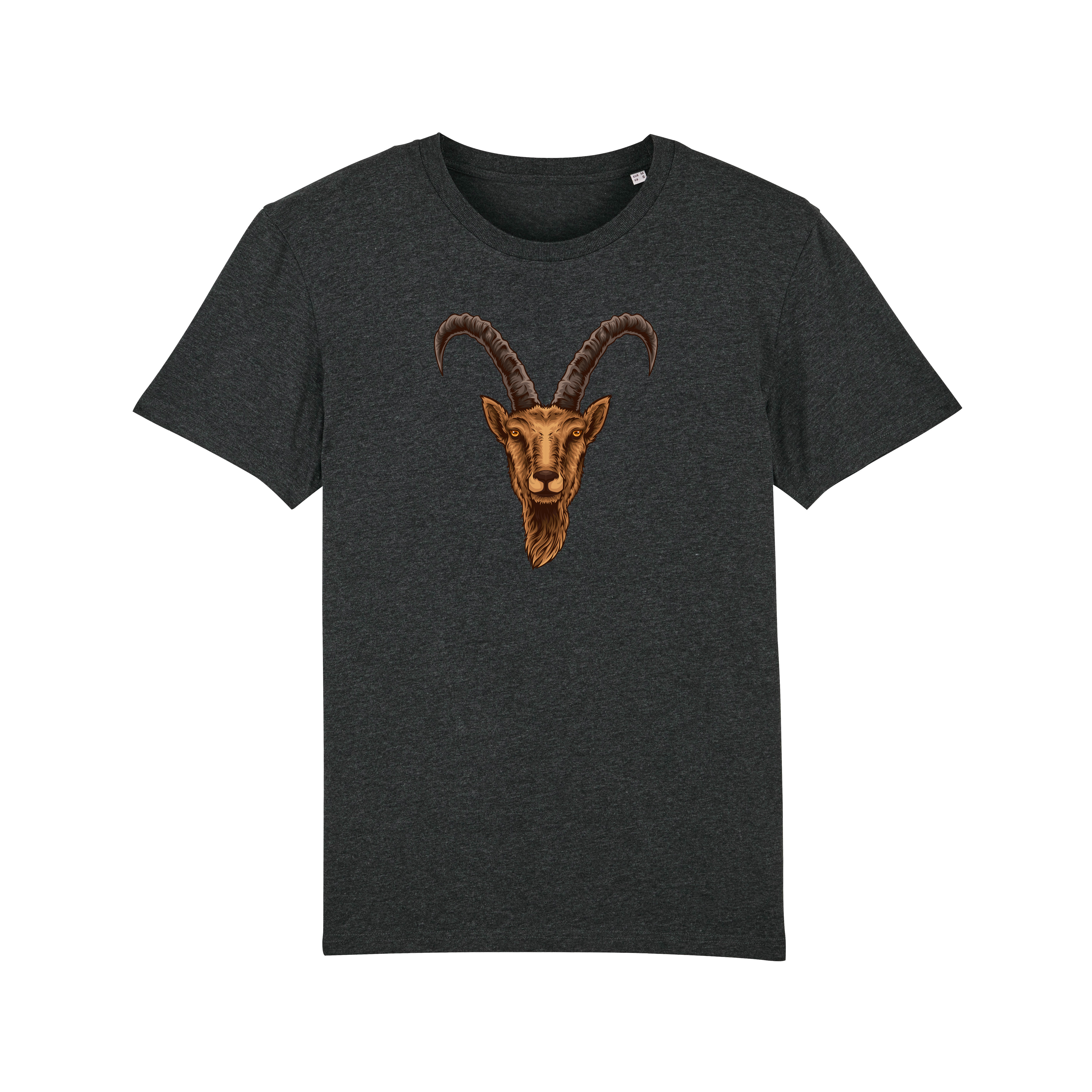 orsino Bio T-Shirt Steinbock - Dark Heather Grey -