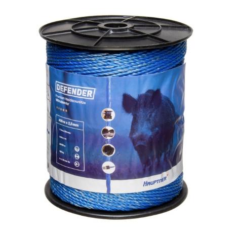 Hauptner Weidezaunlitze DEFENDER Wildabwehr - Glacier-deepsea -