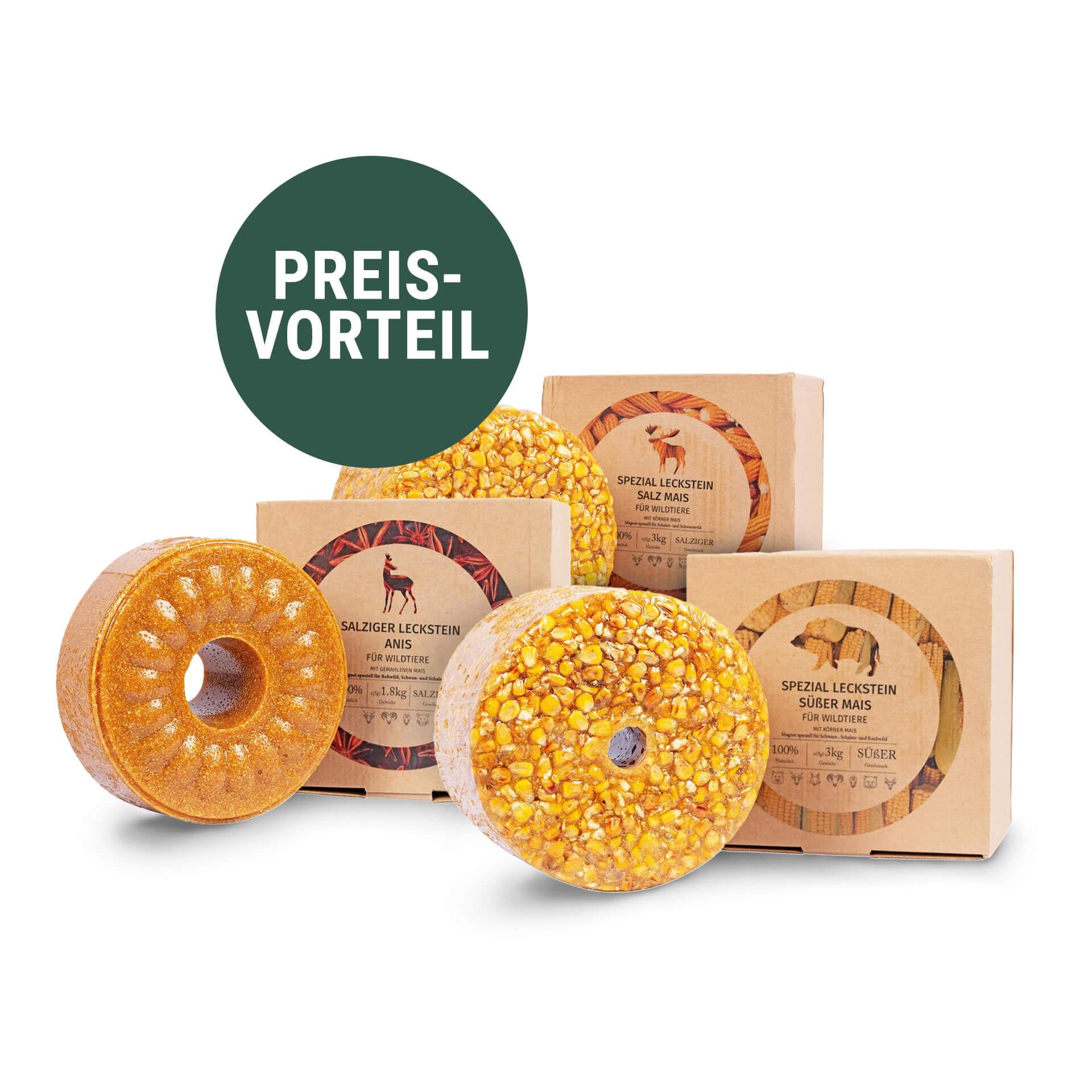 Wildlutscher Lecksteine 3er-Set
