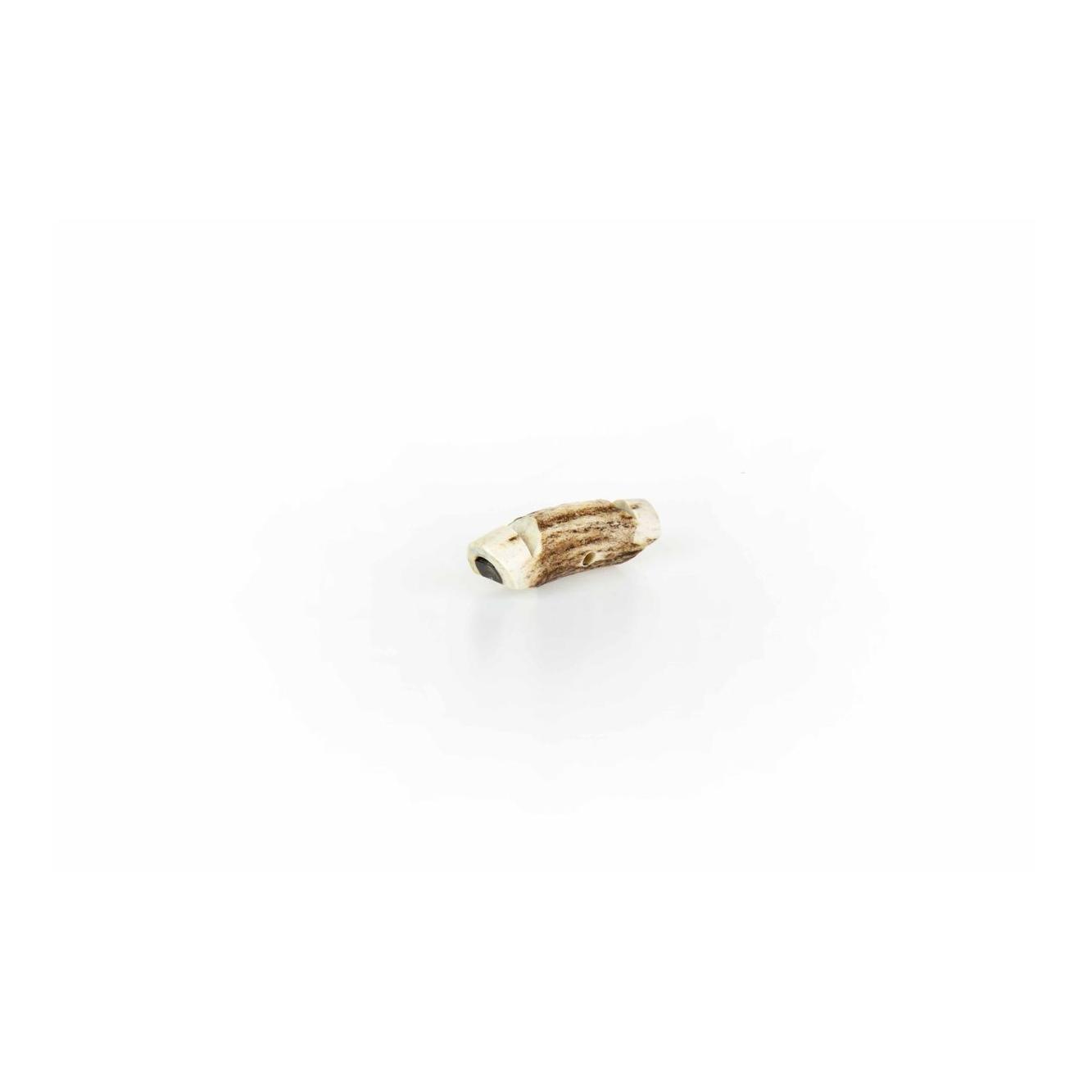 EUROHUNT Hundepfeife Hirschhorn Länge ca 7 cm - Beige -
