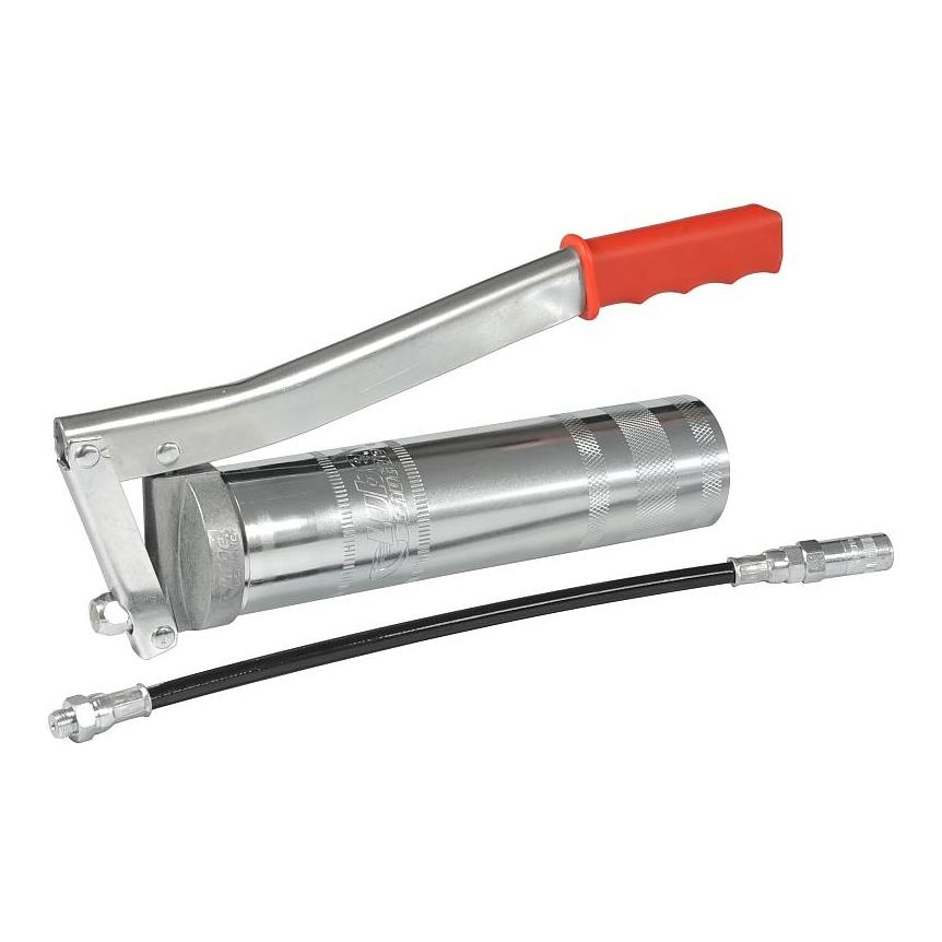 Hawe Handhebel-Fettpresse inkl. Schlauch - Silber -