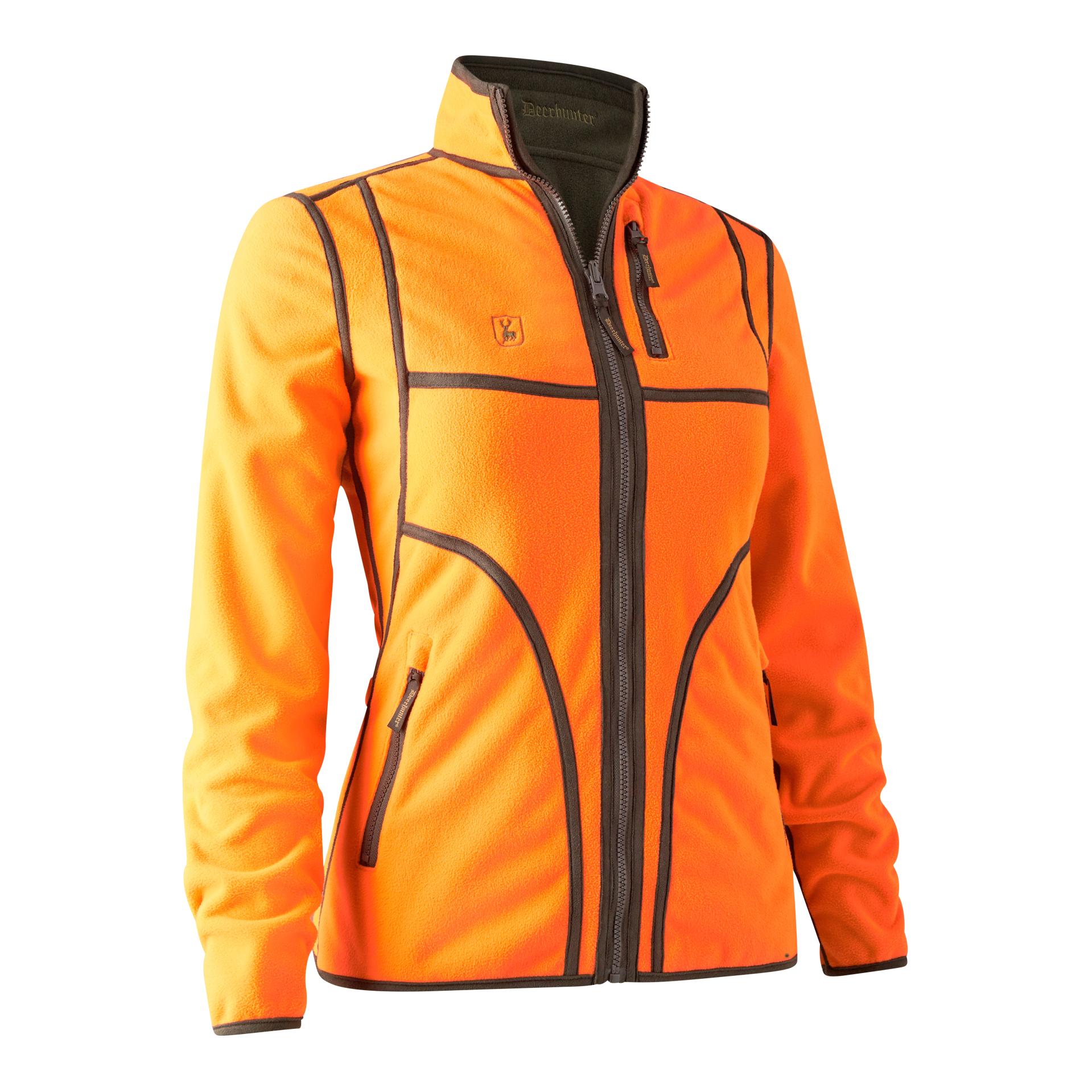 Deerhunter Damen Pam Bonded Fleecejacke - wendbar - Orange