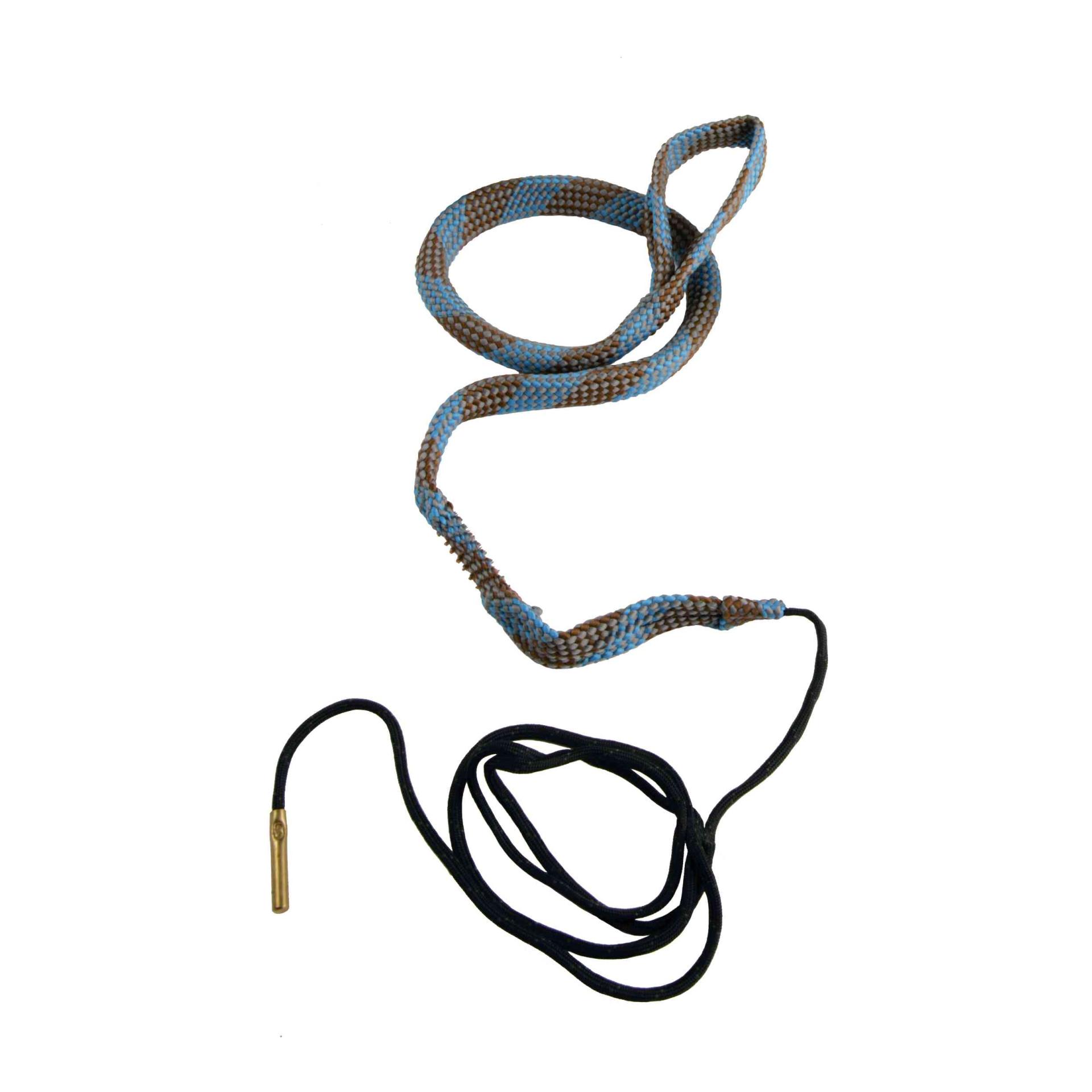 Hoppes BoreSnake - Büchse, 9mm, .357, .358, .375 - Braun/Blau -