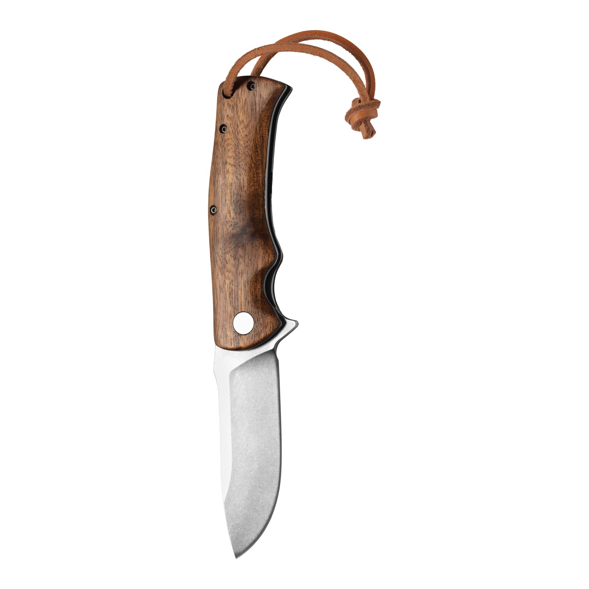 Øyo TINDEN - Jagd/Outdoorklappmesser - Holz -